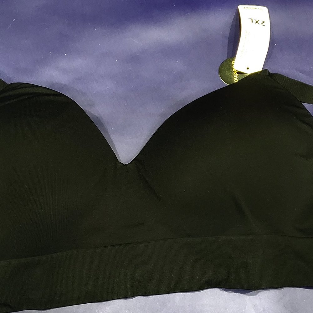 Truekind New With Tags Supportive Comfort wireless shaping bra, size 2XL